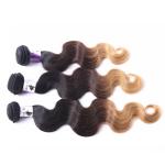 2017 Fashion 8A Grade Thick Hair Ombre 3 Color Body Wave Brazilian Remy Hair