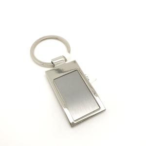 China As Photo Metal Keychain Holder with Customized Logo factory