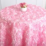 Custom Color Party Banquet Table Cloth Embroidered Logo