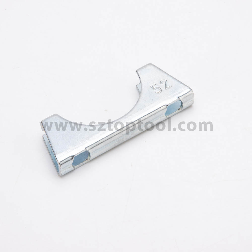 Q235 Metal Stamping Bracket HDG Stamped Metal Components For U Bolts