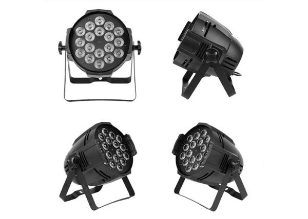 18*15W RGBW 5in1 LED Par Wash Lights LED Par Can Wash Light Event Church RGBW