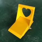 Foldable 4kg Anti Theft Wheel Lock Antiskid Rubber