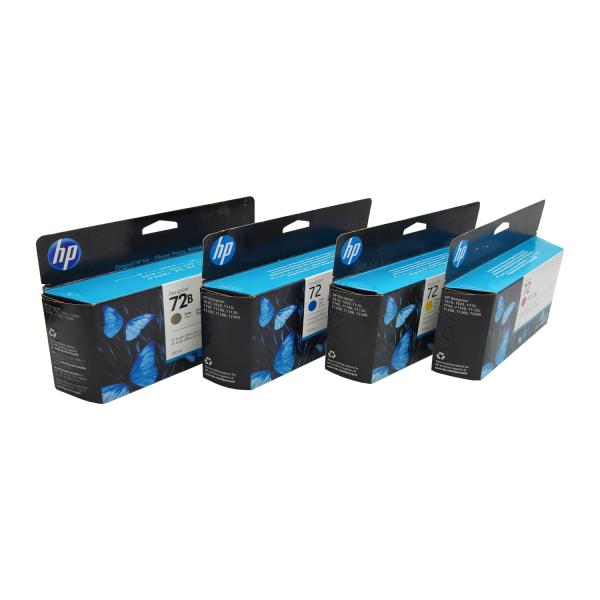 Original Ink Cartridge For HP 72 T770 T790 T795 T610 T620 T1100 T1120 T1200
