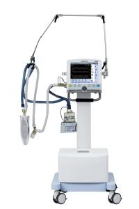 China 100 Alarms Portable Icu Ventilator , Pneumatically Intensive Care Breathing Machine factory