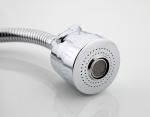 Deck Mounted Water Saving Kitchen Faucet , Stainless Steel Kitchen Faucet