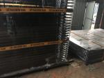 Customized Black Zinc Steel Metal Garrison Fence Panels Maintenance Free