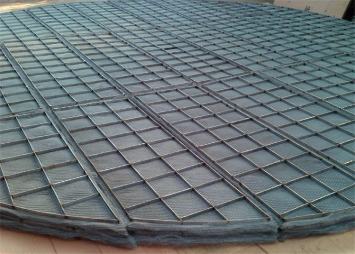 Ss 304 Knitted Wire Mesh Mist Pad For Vapor Liquid Filter / Chemical Tower