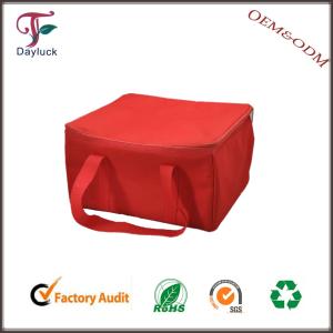 China Folding thermal lined cooler bag with stand size factory