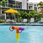 Fiberglass Water Play Splash Pads Spray Attractions OEM Splash Pad Kiddie Pool