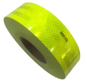 China ODM Red White DOT Reflective Tape Self Adhesive Weather resistant factory