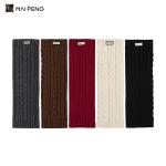 Winter Trendy Women Leg Warmers Woven Labels Cable Knit Leg Warmers Socks