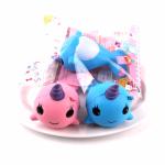 PU Foam Squeeze Kawaii PU Soft Stess Relief Whale Slow Rising Squishy Toys