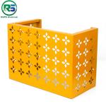 Outdoor Decorative PVDF PPG Metal Air Conditioner Cover Curved Cladding Aluminum