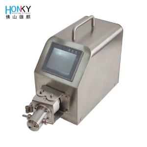 China Portable Semi Automatic Liquid Bottle Filling Machine 50BPM For 2ml Perfume Sample factory