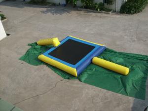 China Square Trampoline Combo With Slide Inflatable Water Sports Games With High Quality factory