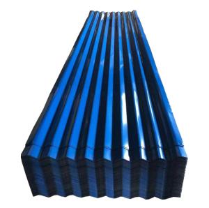 China ISO9001 Certificate Blue Corrugated Roofing Sheet PPGI Metal Galvanized Steel Sheet for Roofing Materials factory