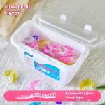 Natural Scent Detergent Capsules Solid Laundry Beads Washing Pods Eco-Friendly