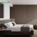 Wall MDF Acoustic Slat Wood Wall Panel For Theater Wooden Wall Panel