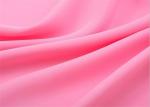 Pink Thin Polyester Pongee Fabric Skin - Friendly Elegant Appearance