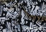 UPF 50 Plus Floral Print Polyester Fabric , Yoga Wear Athleisure Polyester