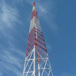 4 Legged Galvanized Steel Lattice Cell Phone Tower