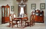 7Pcs Kitchen Simple Luxury Wood Dining Room Sets Commercial ISO 9001