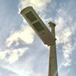 20W 2000lm Outdoor Solar Street Lights For Garden