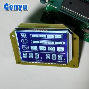 TN LCD Screen LCD Segment Display Dark Background White Backlight SMT_HT1621