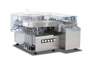 China Vertical Ampoule and Vial Ultrasonic Bottle Washing Machine For Liquid Bottle Filling Machine factory