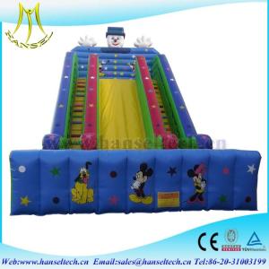 China Hansel 2017 hot selling PVC outdoor play area inflatable advertising factory