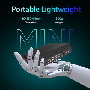 Intel Core I9 12900HK Mini PC DDR4 With Discrete Graphics Card Single LAN Dual