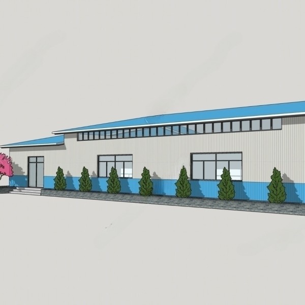 Large-Span Prefabricated Steel Structure Workshop for Industry/Factory