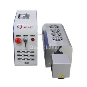 China Mini Jewellery Co2 Fiber Laser Printer Metal Steel Marking Printing 30w 50w factory