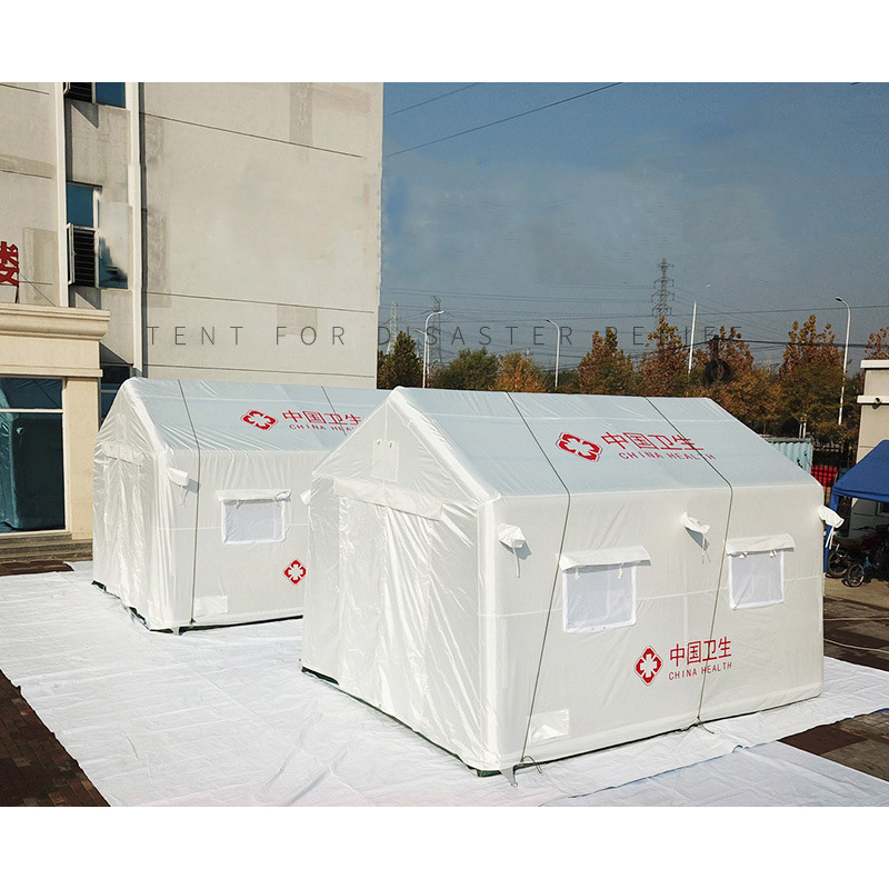 High Quality Emergency Custom Large Easy To Set Up Industrial Portable Tent Inflatable