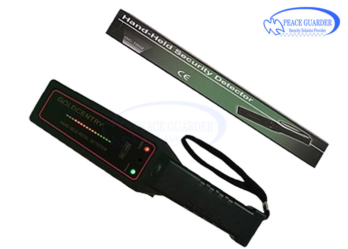 Public Security Metal Detector Wand Audio Alert , Portable Metal Wand Detector 295mm*68mm*28mm