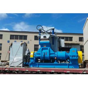 110 KW Kneader Machine For Rubber Mixing 45 Degree Tilting Angle