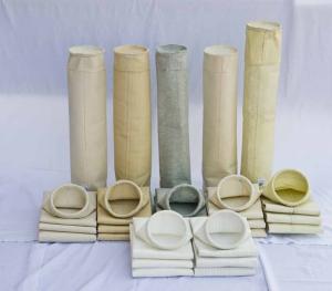 China Industrial Air Pocket Polyester Filter Bag 450GSM~550GSM Customized Size factory