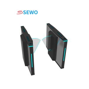China SUS304 Stainless Steel Flap Turnstile Gate Access Control System factory