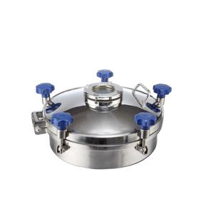 China Tank 0.5 Bar EPDM Stainless Steel Manhole Cover factory