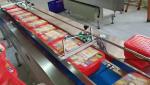 SS304 Food Manufacturing Machine 50bags/min POF Film Automatic