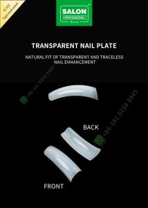China Salon beauty false eagle month nail tips French manufacture acrylic extra-long half cover tips factory