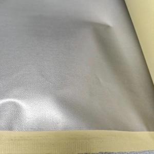 China Low Thermal Conductivity Para Aramid Fabric With Aluminum Coating factory