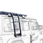 No-drilling Installation Pickup Truck Tailgate Ladder for Jeep Wrangler JL JK