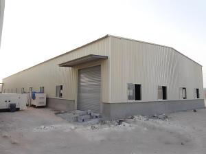 China Erected Quickly Prefabricated Steel Warehouse Construction Snow Resistance factory