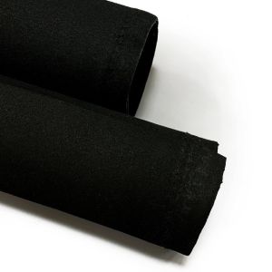China High Color Fastness Euro Black Suede 0.7-0.75mm For Gloves Bags factory