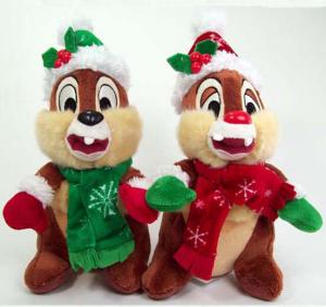 China 20cm Cartoon Disney Plush Toys Dale and Chip Charistmas Stuffed Animals factory