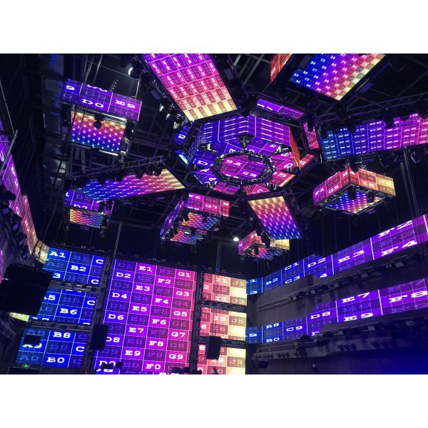 Precision Display P1.25/P1.53/P1.86 Indoor LED modules For Broadcasting Showroom & Command Centers