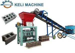China 30seconds/Time Concrete Brick Making Machine Electric Hollow 4.8kw factory