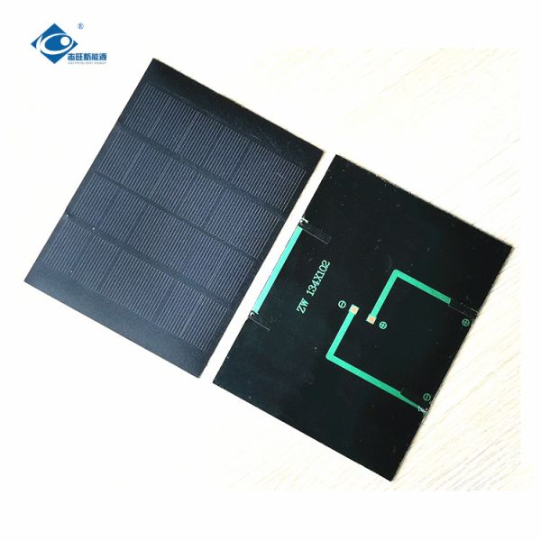 China 2022 Innovative Product Semi Flexible Solar Panel ZW-134102 PET Semi Solar Panel Charger factory