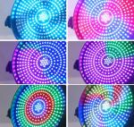 DMX512 RGB DJ Light Studio Strobe Flash Rain Effect Rotating Night Club DJ KTV